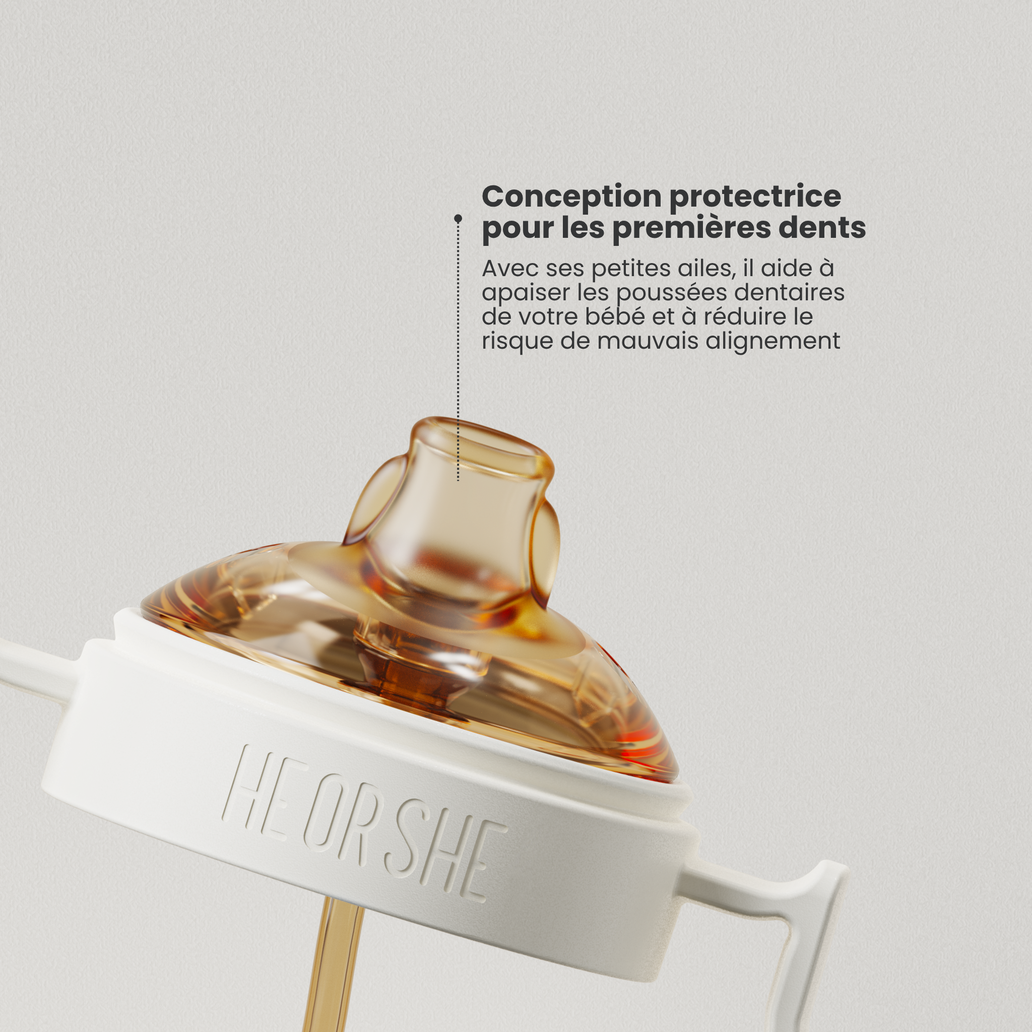 Bec de rechange — Gobelet Dental Care — Stage 1 (6 mois +) Image secondaire du produit
