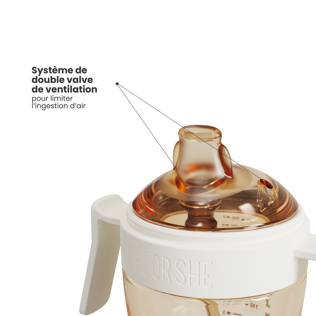 Gobelet d'Apprentissage Dental Care 210 ml | Stage 1 - Blanc