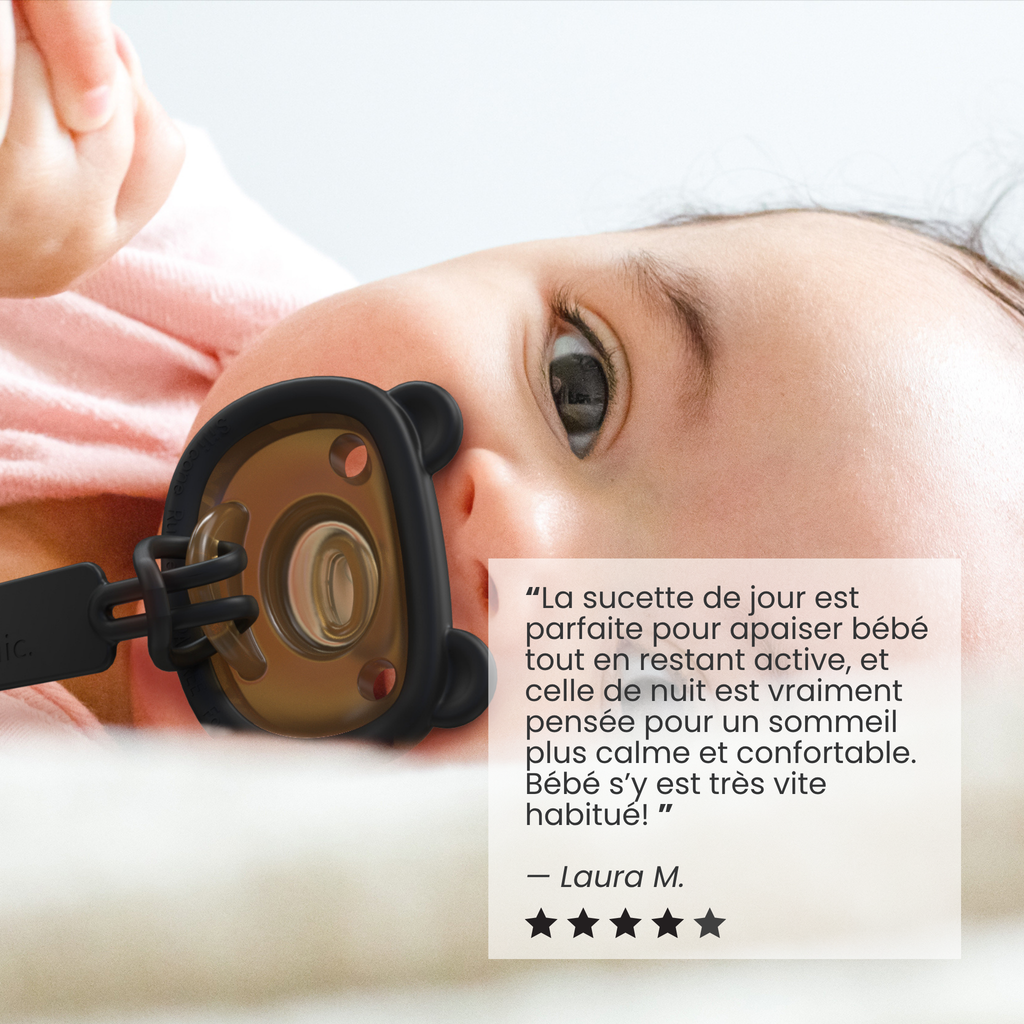 Sucette Physiologique Jour & Nuit — Lot de 2